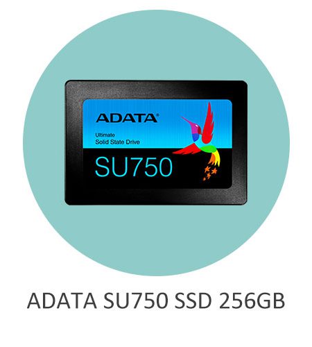 حافظه اس اس دی ای دیتا 256 گیگ مدل ADATA SU750 SSD 256GB