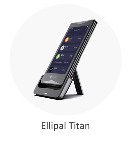 کیف پول سخت افزاری الیپال تایتان Ellipal Titan