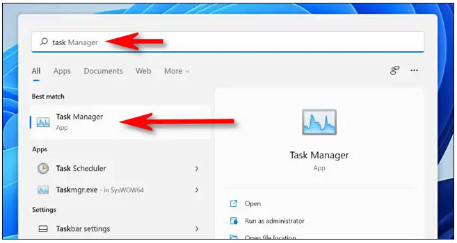 آموزش اجرا و استفاده از Task Manager (تسک منیجر) در ویندوز 11