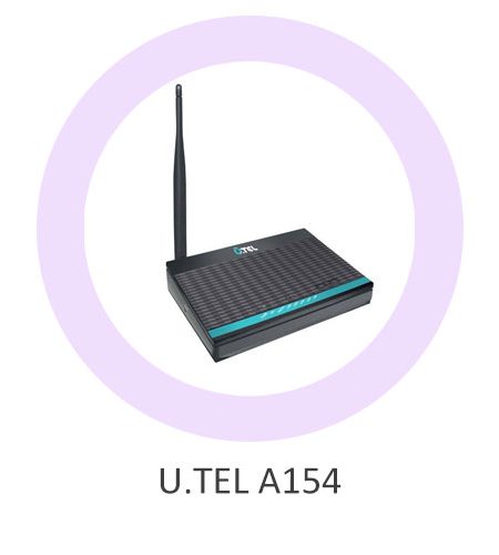 مودم و روتر ADSL یوتل مدل U.TEL A154