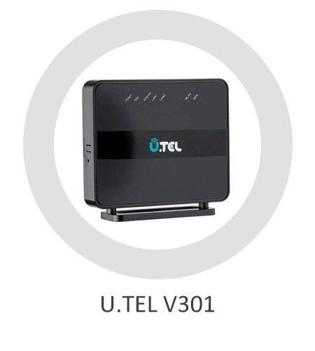 مودم و روتر VDSL/ADSL یوتل مدل U.TEL V301