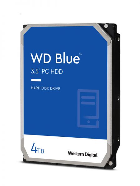 هارد دیسک اینترنال وسترن دیجیتال آبی WD Blue 4TB با ظرفیت 4 ترابایت