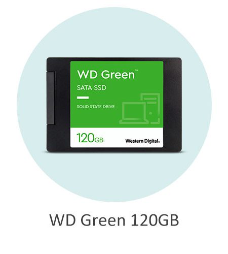 حافظه SSD اس اس دی 120 گیگ وسترن دیجیتال WD Green 120GB
