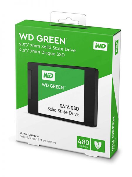 حافظه SSD اس اس دی 480 گیگ وسترن دیجیتال WD Green 480GB