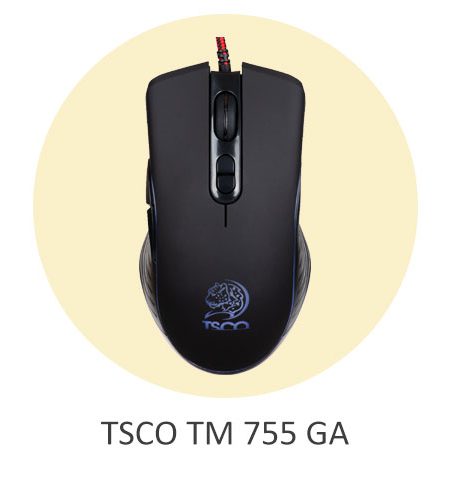 ماوس مخصوص بازی تسکو مدل TSCO TM 755 GA