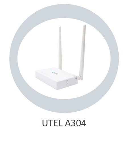 مودم روتر ADSL یوتل مدل UTEL A304