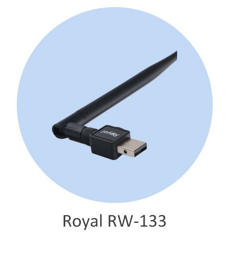 دانگل وای فای USB آنتن دار رویال مدل RW-133