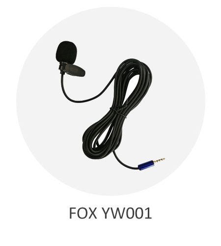 میکروفون یقه ای مدل FOX YW001
