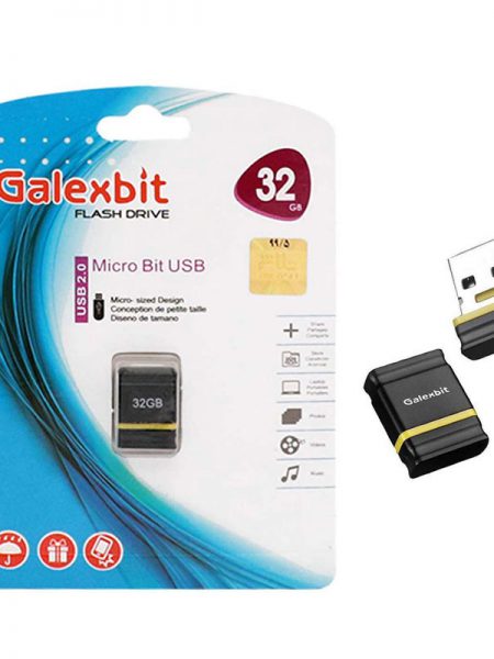 فلش 32 گیگ گلکسبیت مدل Galexbit Micro Bit 32GB