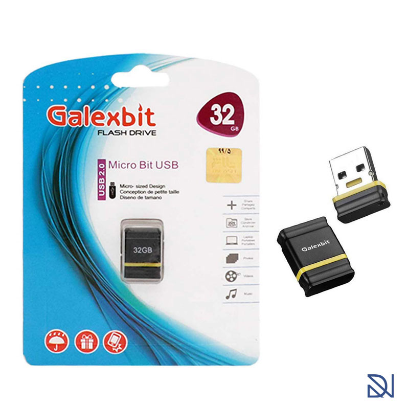 قیمت و خرید فلش 32 گیگ گلکسبیت مدل Galexbit Micro Bit 32GB