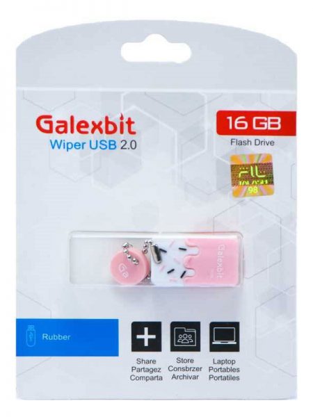 فلش 16 گیگ گلکس بیت مدل Galexbit Wiper 16GB