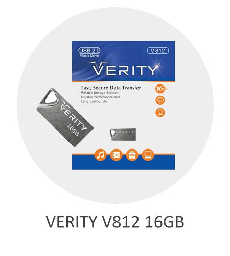 فلش 16 گیگ وریتی مدل VERITY V812 16GB