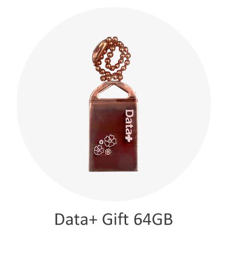 فلش 64 گیگ دیتا پلاس مدل Data+ Gift Rose Gold 64GB
