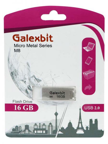 فلش 16 گیگ گلکس بیت مدل Galexbit Micro Metal M8 16GB
