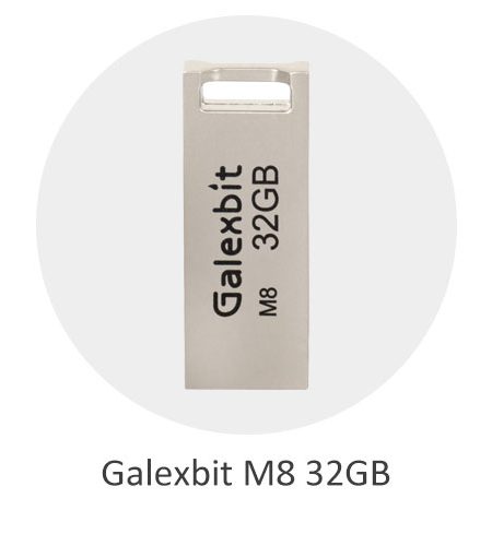 فلش مموری 32 گیگ گلکس بیت مدل Galexbit Micro Metal M8 32GB