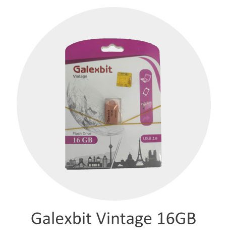 فلش مموری 16 گیگ گلکس بیت مدل Galexbit Vintage 16GB