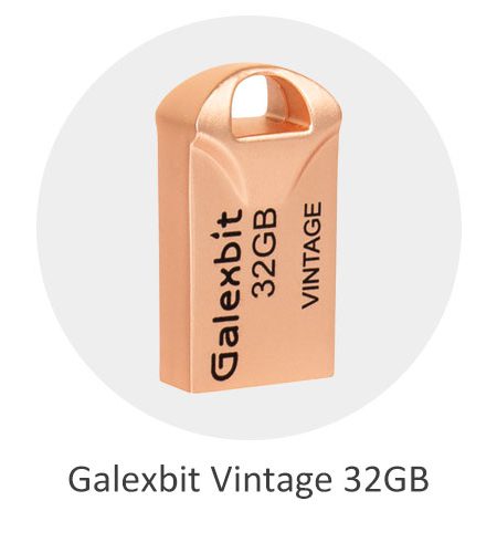 فلش مموری 32 گیگ گلکس بیت مدل Galexbit Vintage 32GB