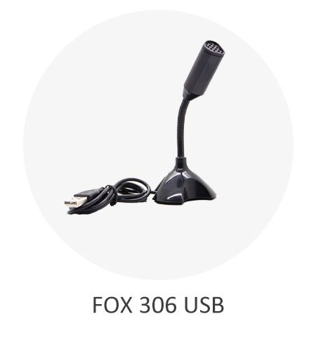 میکروفون رومیزی USB مدل FOX 306