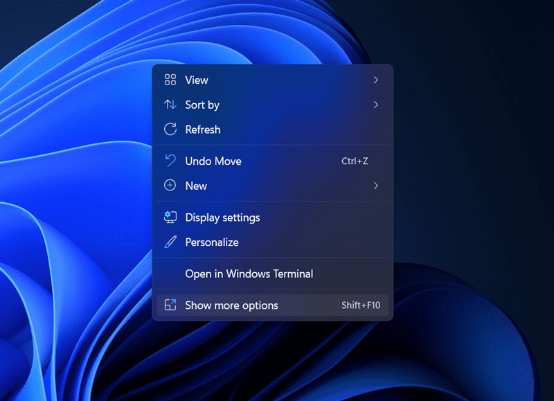 How To Get Back The Old Context Menus On Windows 11