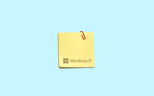 آموزش قرار دادن استیکی نوت (Sticky Notes) روی دسکتاپ در ویندوز 11