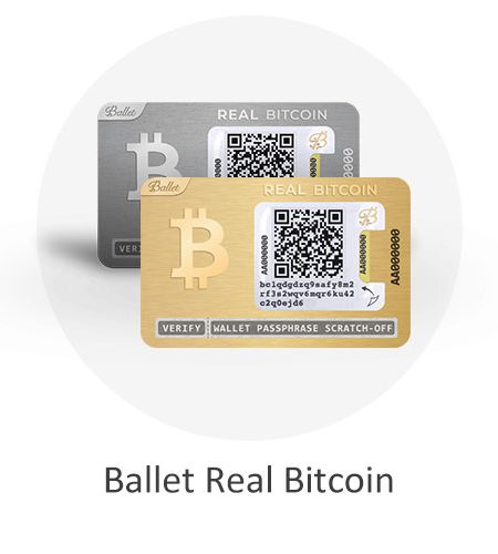 کیف پول سخت افزاری بلت مدل Ballet Real Bitcoin