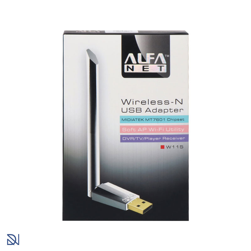 کارت شبکه وایرلس آنتن دار آلفا مدل ALFA W115
