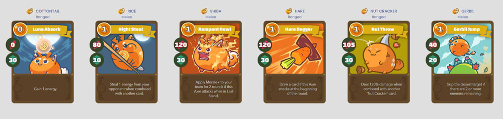 Beast Tail Cards