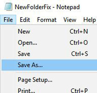 آموزش حل مشکل ساخته نشدن New Folder در ویندوز