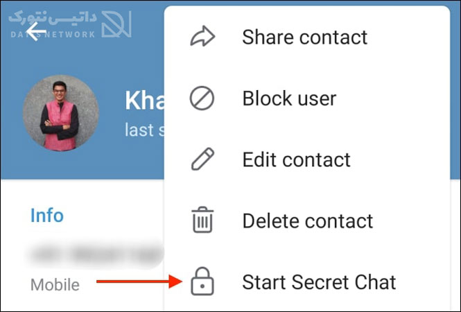 آموزش راه اندازی سکرت چت در Telegram