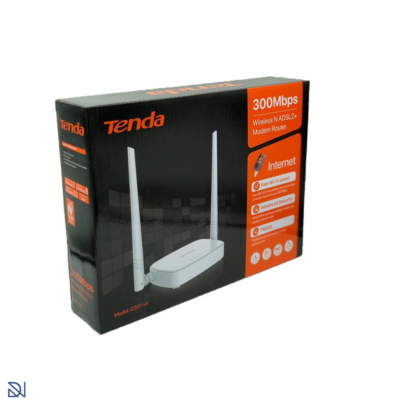 آموزش کانفیگ تنظیمات و راه اندازی مودم تندا Tenda D301