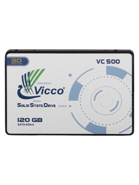 حافظه Vicco man SSD مدل VC 500 ظرفیت 120GB + 8GB FREE