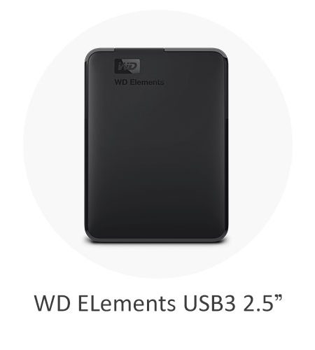 باکس هارد 2.5 اینچی وسترن دیجیتال WD ELements USB3