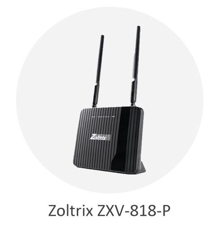 مودم روتر VDSL و ADSL زولتریکس مدل Zoltrix ZXV-818-P