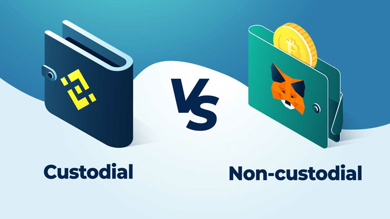 تفاوت کیف پول Custodial و Non-Custodial چیست؟ کدام بهتر است؟