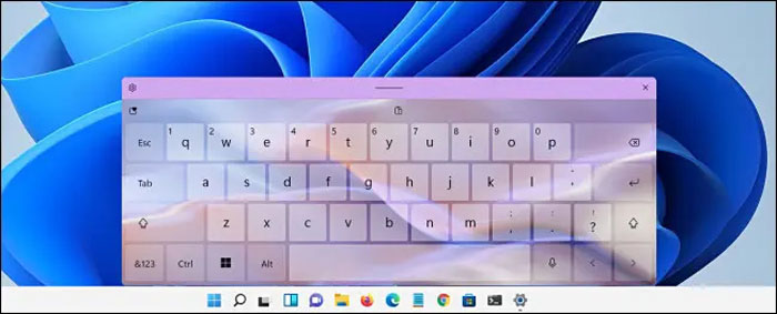 آموزش عوض کردن پوسته Touch Keyboard در ویندوز