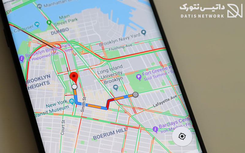آموزش بررسی ترافیک در گوگل مپ (Google Maps)