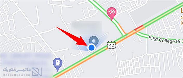 چگونه مکان فعلی خود را در گوگل مپ پیدا کنیم؟