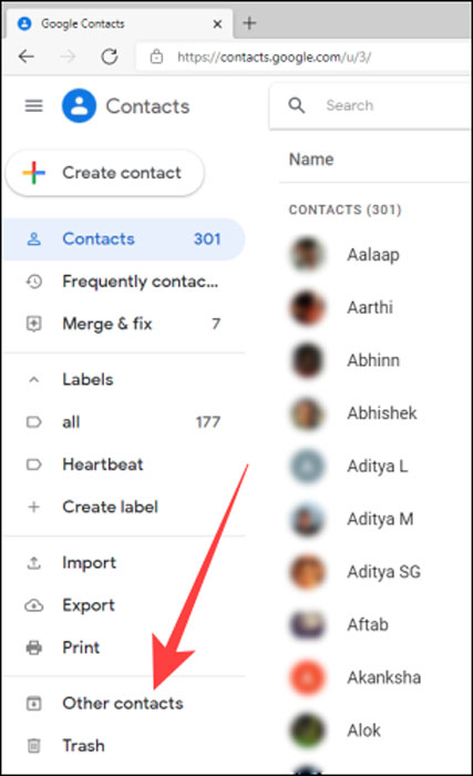 آموزش غیرفعال سازی ایجاد خودکار مخاطب در Gmail