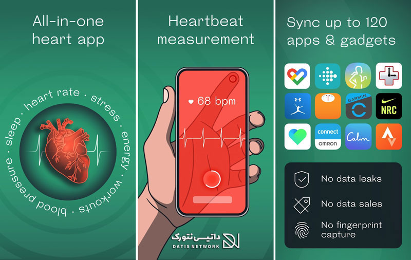 برنامه های اندازه گیری ضربان قلب در گوشی های اندروید