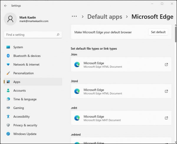 آموزش پاک کردن مرورگر Edge در Windows