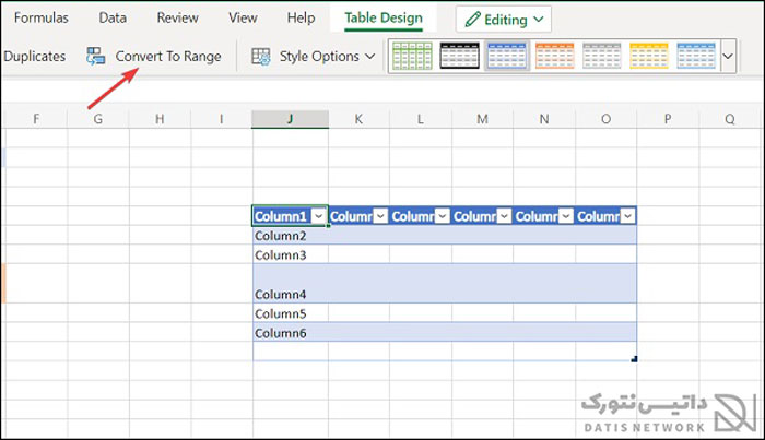 آموزش حل مشکل اسپلیت در Excel