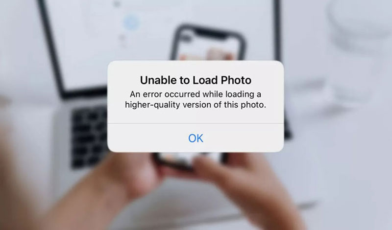 آموزش رفع خطا یا ارور Unable To Load Photo در آیفون (iOS)