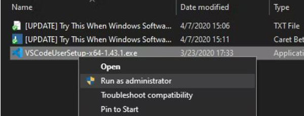 آموزش حل مشکل اجرا نشدن نرم افزار در Windows 11