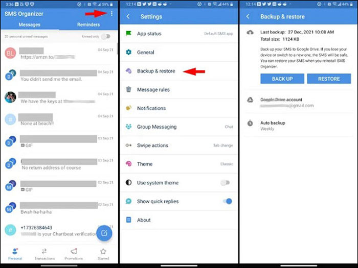 آموزش انتقال SMS (پیامک) از گوشی اندروید به سامسونگ، هواوی و شیائومی