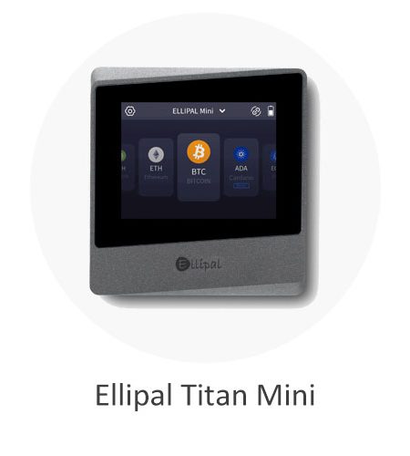 کیف پول سخت افزاری الیپال تایتان مینی (Ellipal Titan Mini)