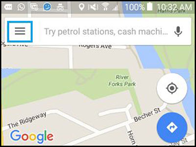 آموزش فعال سازی حالت رانندگی در گوگل مپ